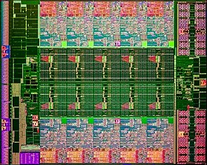 Intel Ivy Bridge EP Prozessoren-Die für 10 Kerne